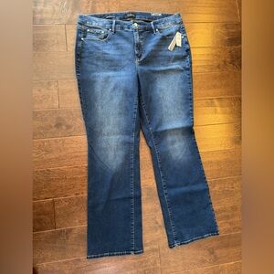 Talbots Barely Boot Jeans 16W